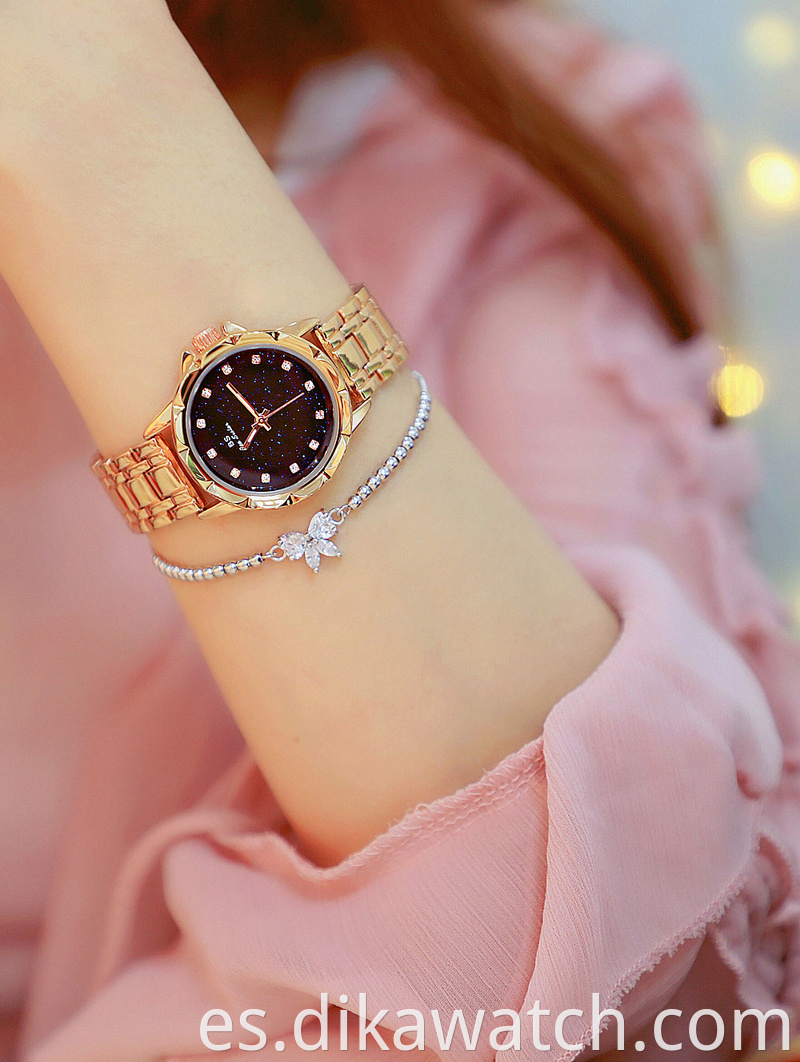 BS Ladies Relojes Full Diamond Reloj femenino Nueva gran oferta FA1506 Starry Sky Reloj de pulsera de marca de comercio exterior